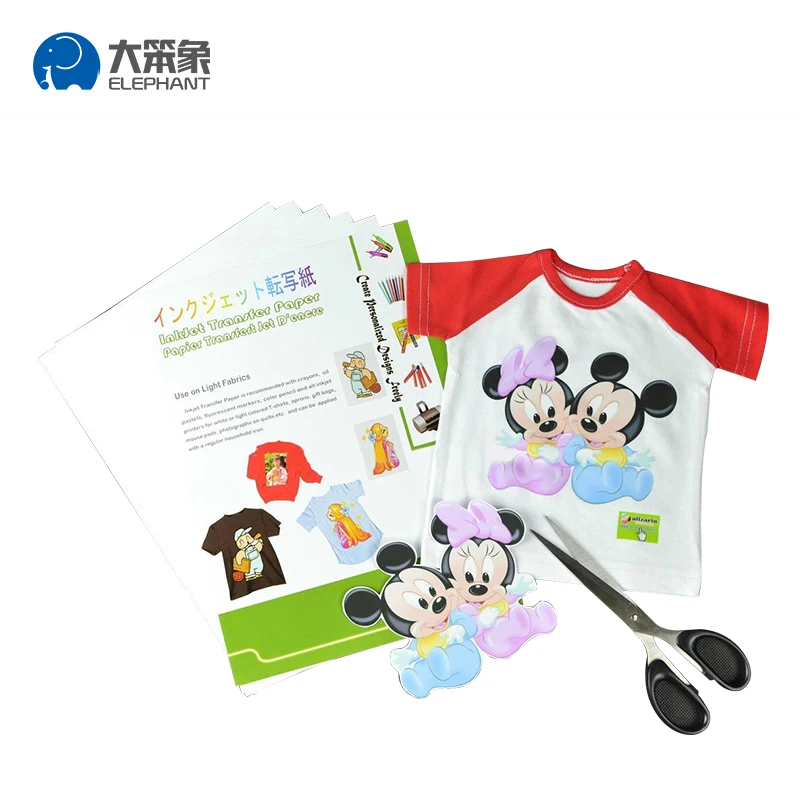 china wholesale best quality eco solvent inkjet heat transfer printing paper roll for t-shirt