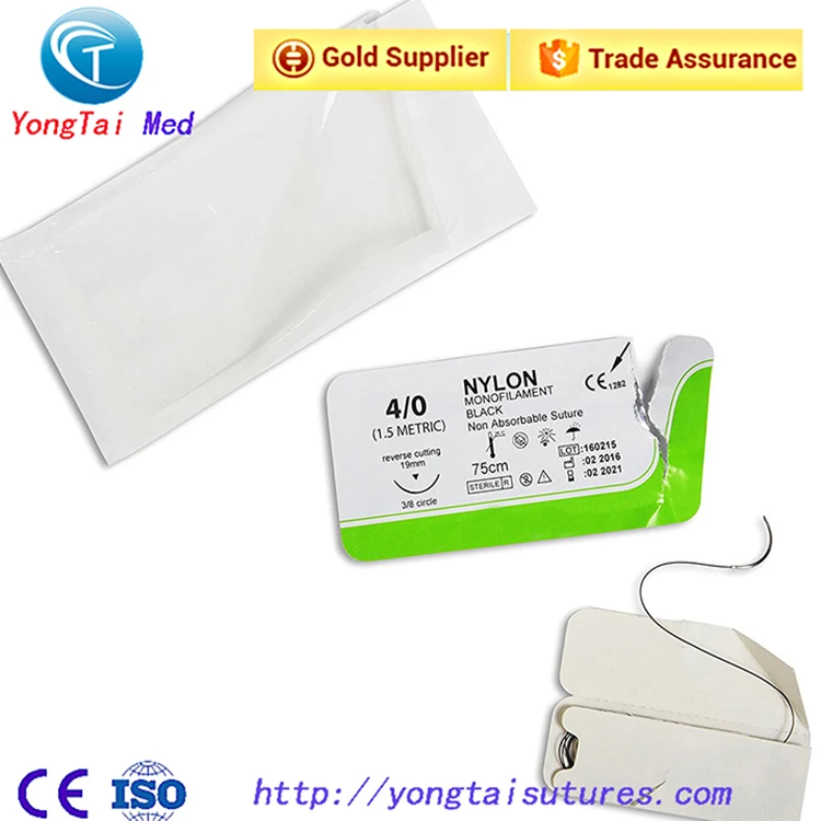 Медицинские инструменты, одноразовые хирургические пакеты из неабсорбируемого нейлона/полиэстера