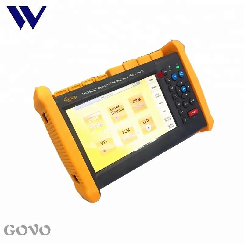 Grandway FHO5000-M21 7inch touchscreen MM OTDR 850/1300nm 19/21dB optical time domain reflectometer