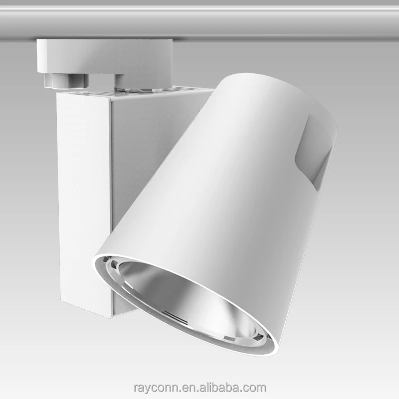 TUV CE SAA 2 wires single phase 40w led track spot light