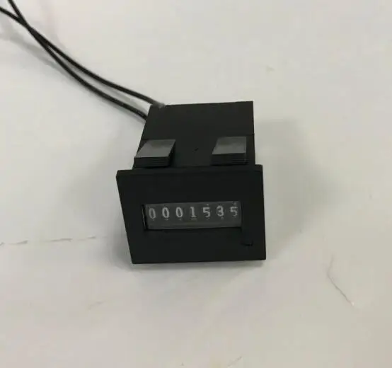 E760 24v 7 digit mechanical pulse counter for meter$