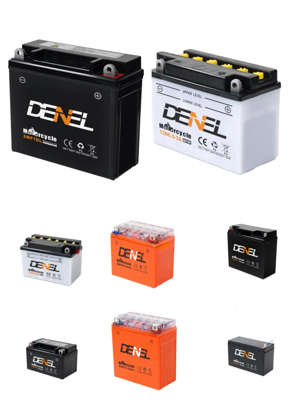 6MG6.5L GEL type motorcycle battery apply for Motorcycles Scooters