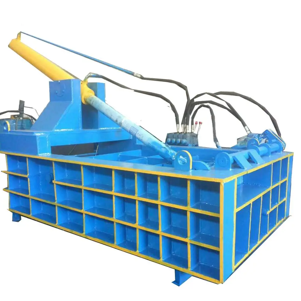 aluminium scrap car press baler machine