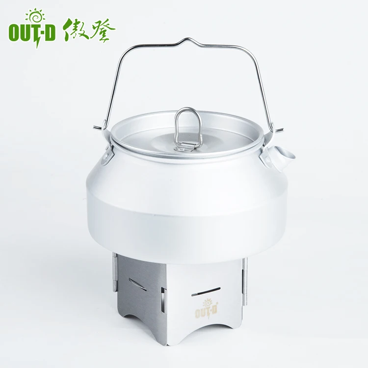
Lightweight Folding Outdoor Cooking Camping Hiking Stove Portable Solid Alcohol Burner 