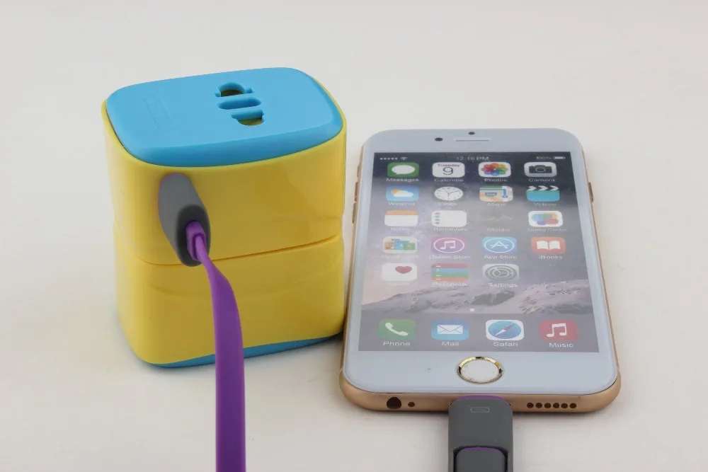 Premium and promotional gift set solutions China factory SL-191 single USB power plug travel adapter portable cell phone charger