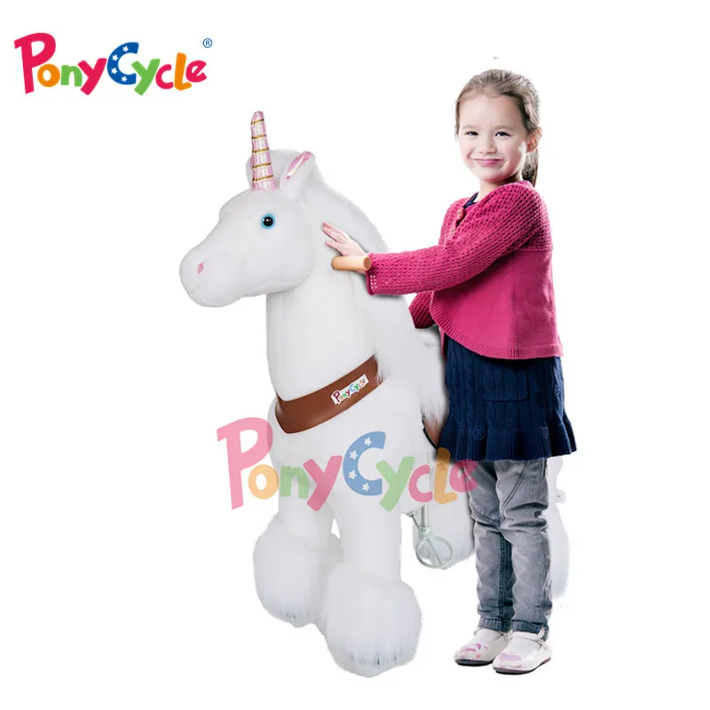 ponycycle walking toy unicorn plush Animals ride