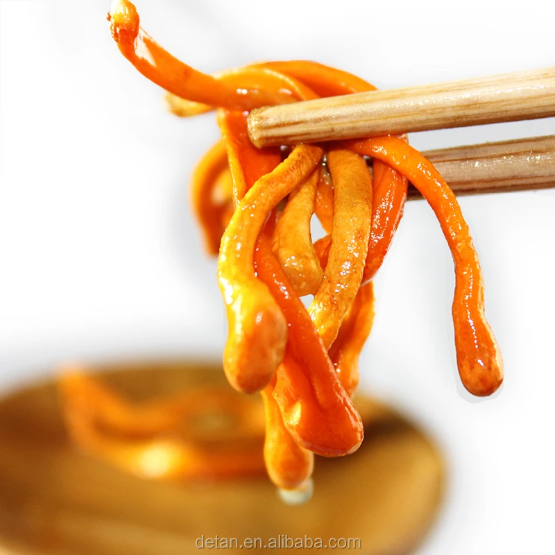 
Detan Dried Caterpillar in All Types of Mushrooms 