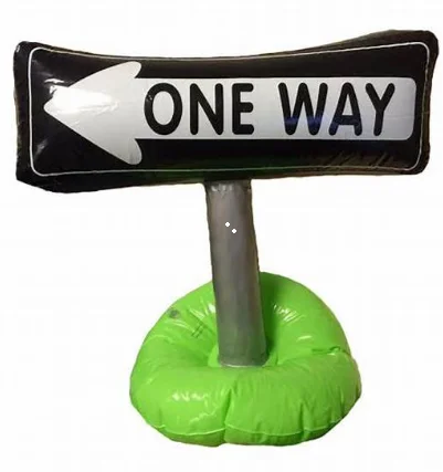 New design road safety sign PVC inflatable traffic cone