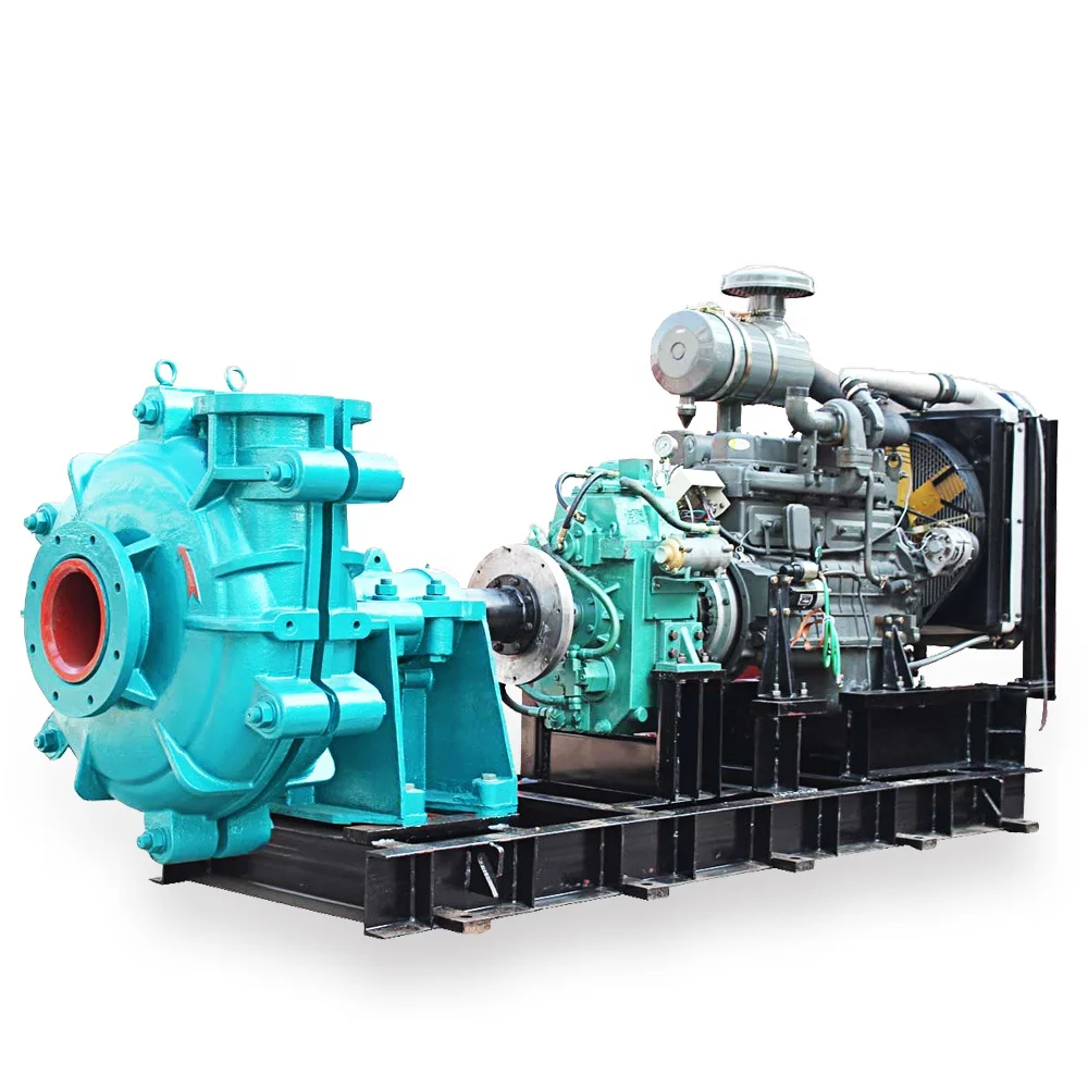 Factory supply hot sale  sand and gravel pump machine price hs slurry pump
