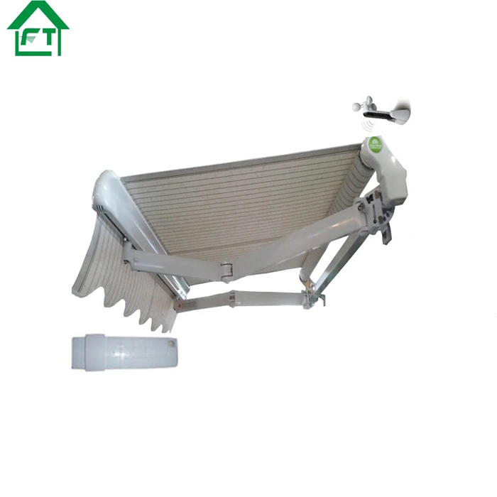 Economic Outdoor Remote Control Retractable Awning  Sun Shade Sail