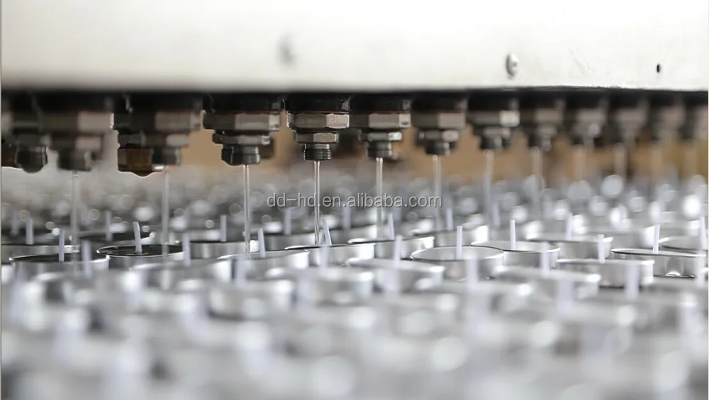 
candle making machine / filling line 