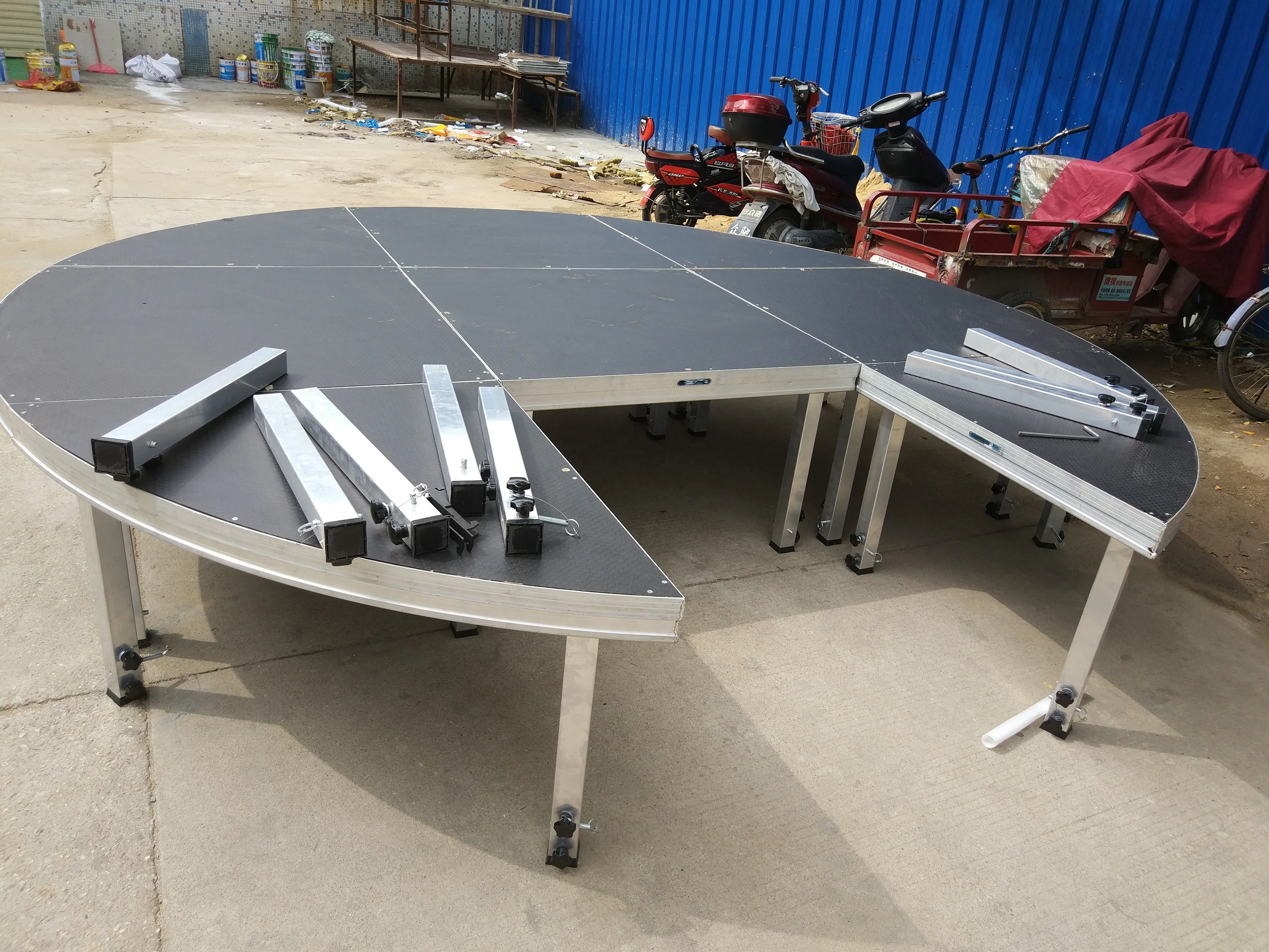 Round Stage Platform Aluminum Truss Stage