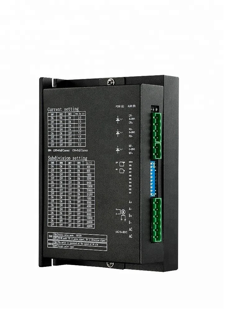 
Vector Control 2 Phases 51200 ppr Step Motor Drive 