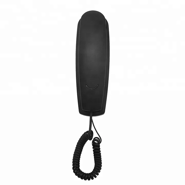 Shenzhen Mini Desktop and Mountable Slim Phone for Home Decoration with Last Number Redial Function