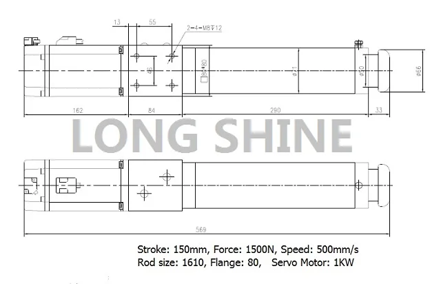 NEW! Servo Linear Actuator for racing car simulator