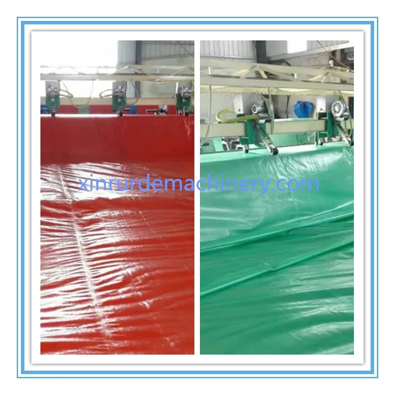 Hot Air Heat Sealing PP PE Tarpaulin Canvas Welding Machine For Production Line