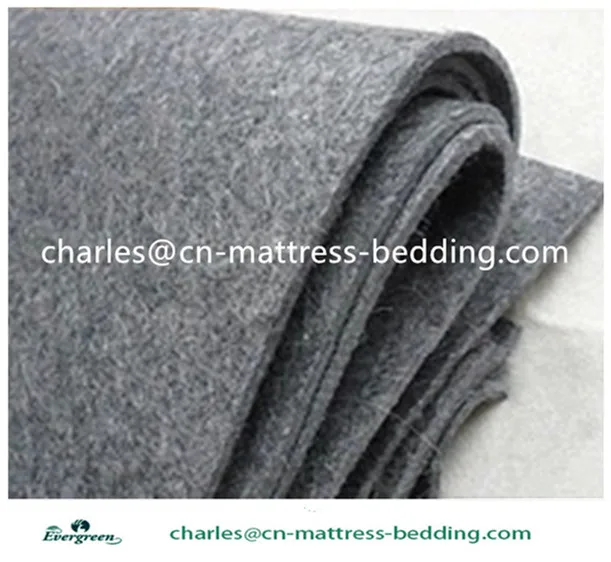 Hot sale 100% recycled polyester spring mattress felt pad