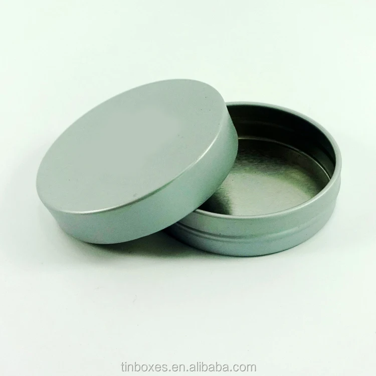 Круглый маленький размер для олова для свечей 4 унции