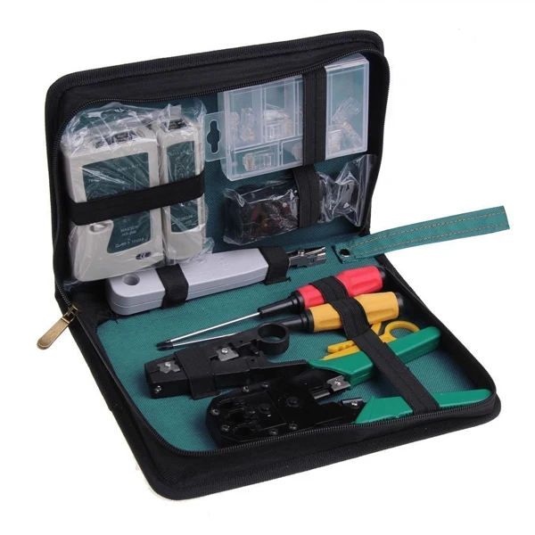 11 in 1 Professional Network Computer Maintenance Repair Tool Kit