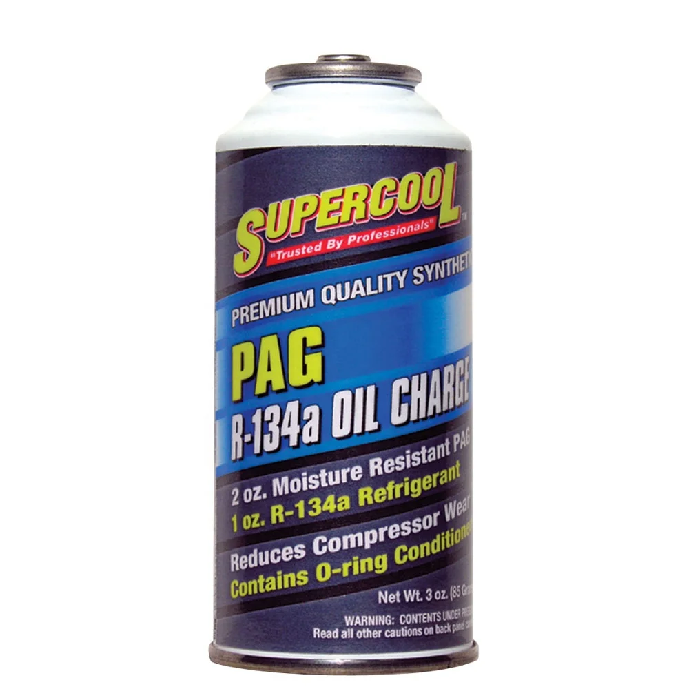
Empty 4 oz Cans for compressor R134a oil charge 