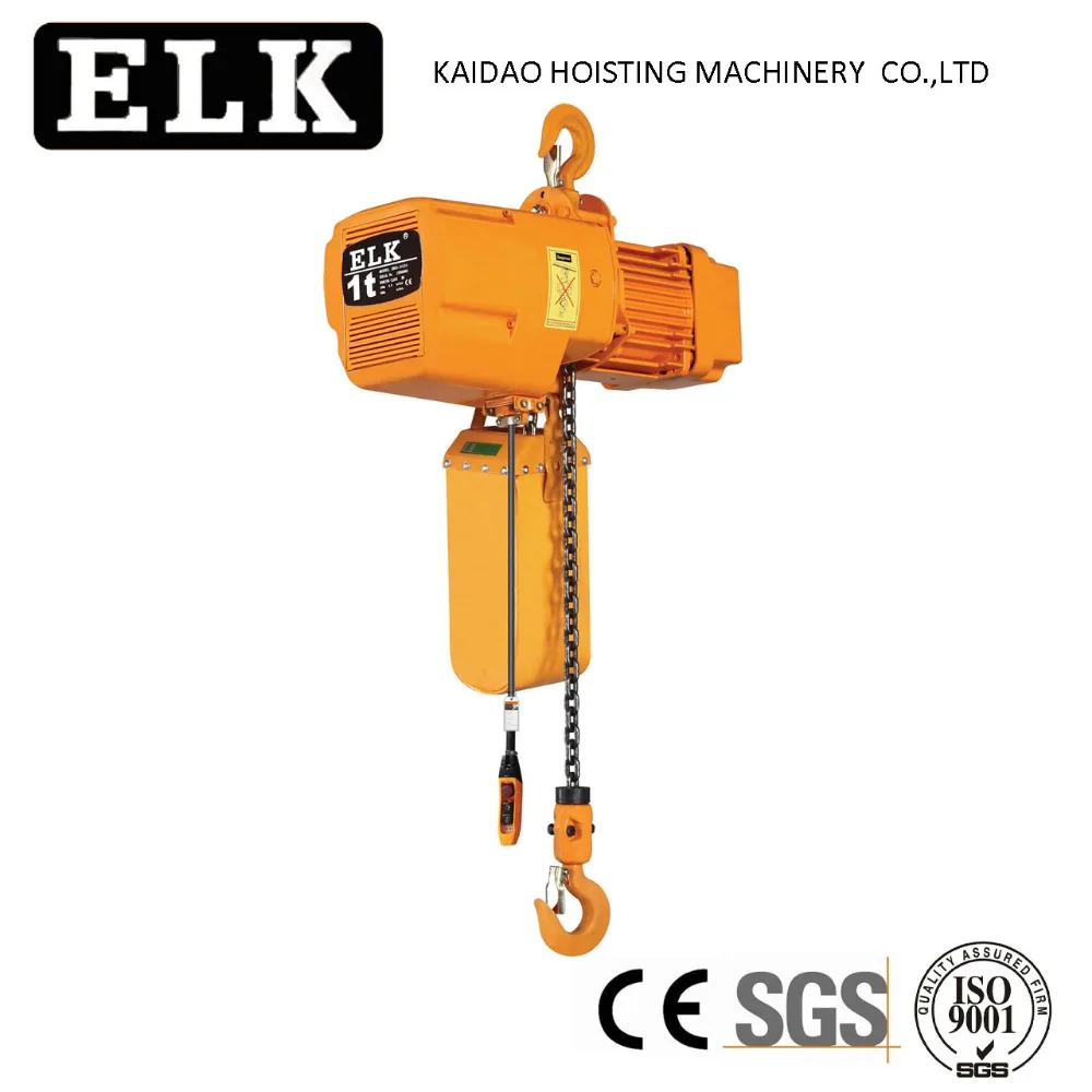 Профессиональная фабрика, дешевая оптовая продажа, хорошее качество, Электрическая цепная таль kixio по хорошей цене