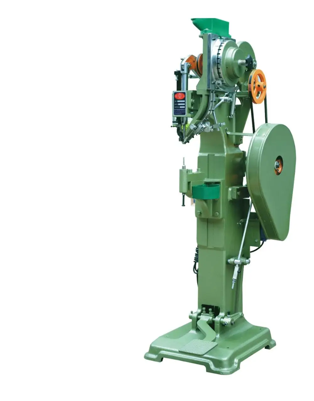 CD automatic feed rivet machine for baby carrage