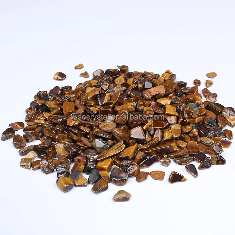 Healing gemstone crystal tiger eye healing raw Quartz Tumbled Gravel