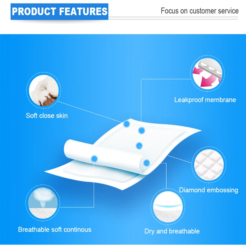 
disposable urine absorbent dog pet pads pet sheets mats 