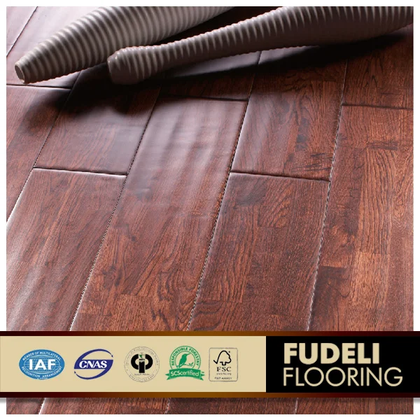 
Hand Scraped Oak Parquet Wood Flooring Multilayer Engineered Wood Flooring 14mm 