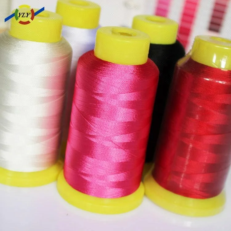 Wholesale Custom Waxed Variegated Polyester Embroidery Thread