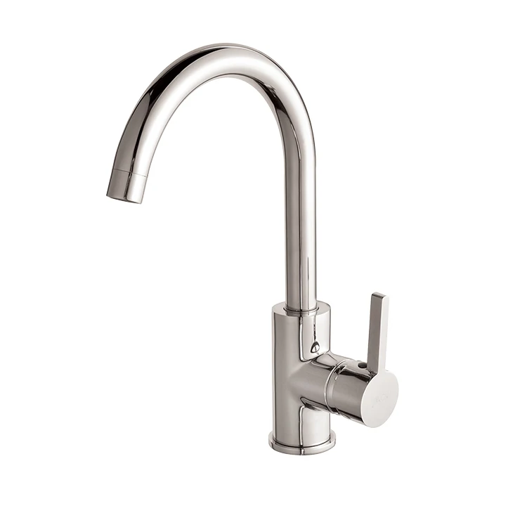 Momali Best price for brass water mixer tap single handle kitchen sink faucet