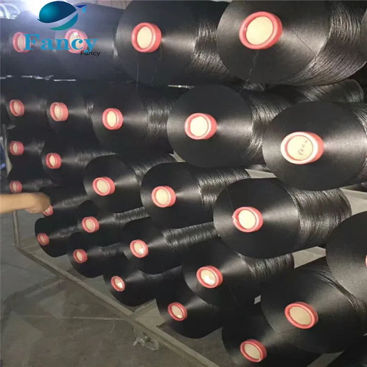 Высокое качество dope окрашенные черный dty 150d/48f дешевые цены NIM ему SIM