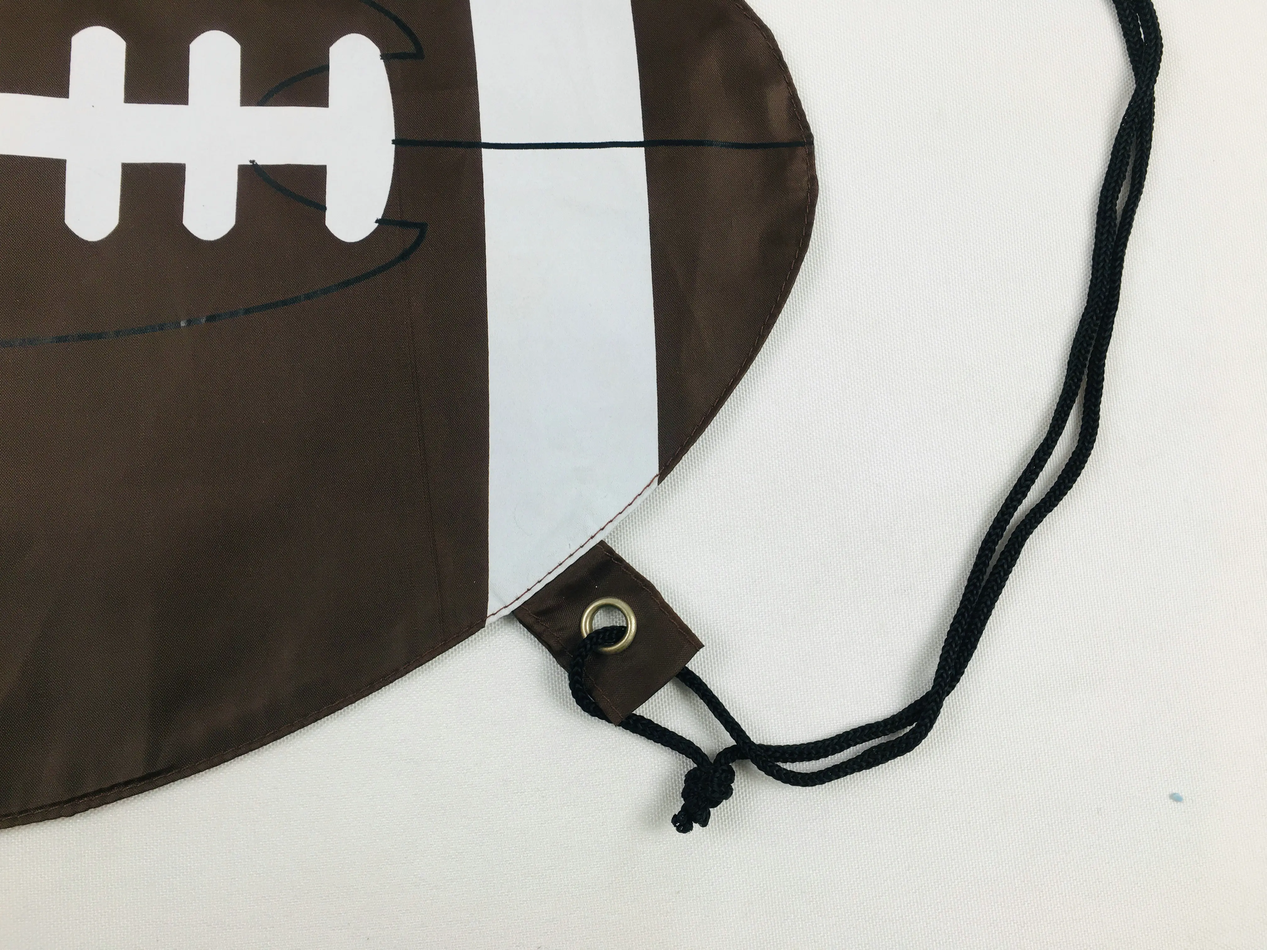 Drawstring Rugby Bag Folding up Football Storage Backpack