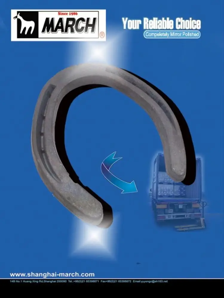 
March horse shoe factory high quality bulk horseshoe horse scooter 