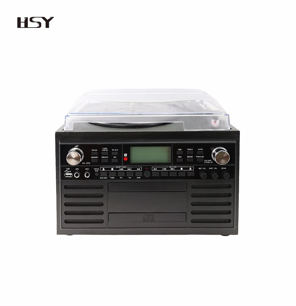 CD-плеер проигрыватель виниловых записей Кассетный все в одном