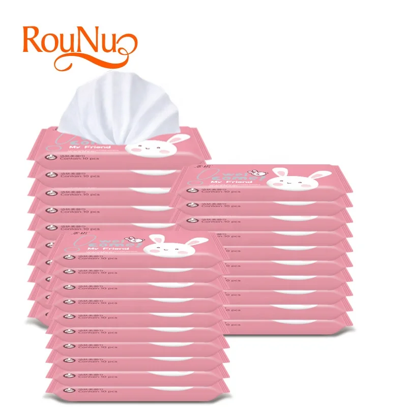 OEM individually wrapped wet wipes/Moist Towelette / wet tissue