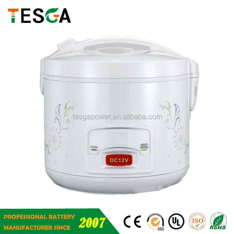 12V/24V dc rice cooker 3Lfor car/truck/solar/battery