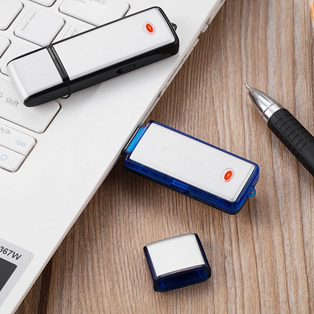 Support MP3 Player 8GB USB Flash Drive Mini Dictaphone