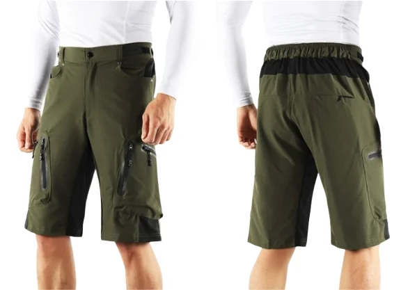 Ecofriendly elastic waistband spandex polyester fabric jogger shorts
