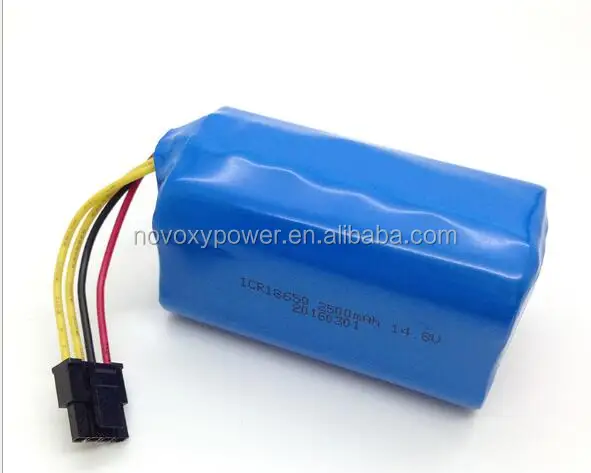 14.4v 1500mah 2000mah 2500mah 3000mah rechargeable battery 4S1P li-ion 18650 14.4v vacuum cleaner battery