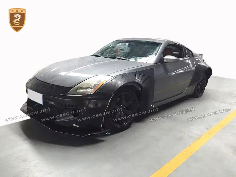 High quality China wholesale body kit for Nissan 350z ro cket buny style