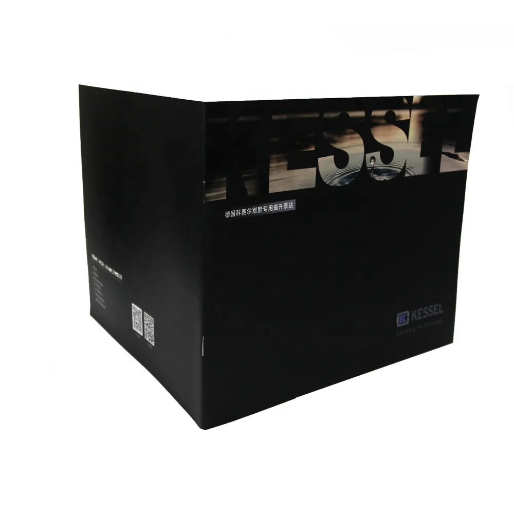 Full color pantone paper printing catalog