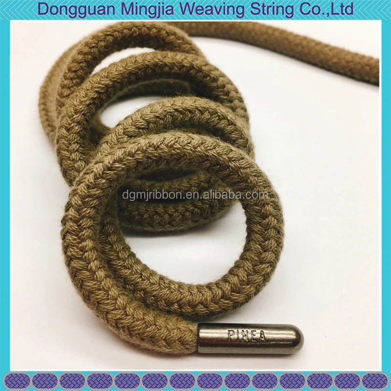 quality cheap 10mm thick cotton cord 3 Strands Twisted 100% cotton rope