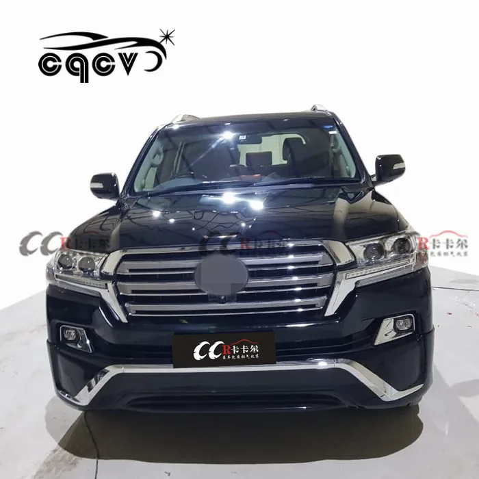 Beautiful and hight quality old to new style body kit for 2008-2015 Toyota Land Cruiser  headlights bumper fender taillight hood