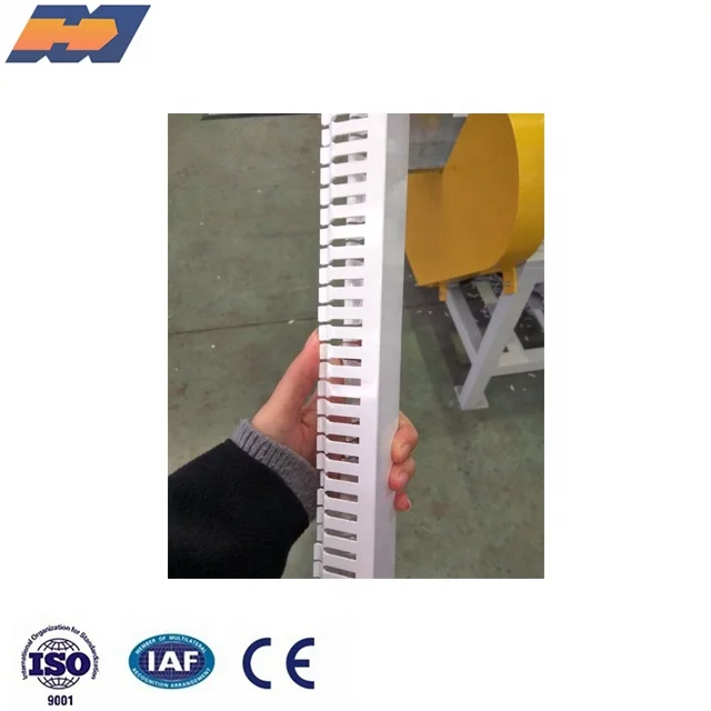 High quality  slot hole punching machine for trunking  pvc slotting machine