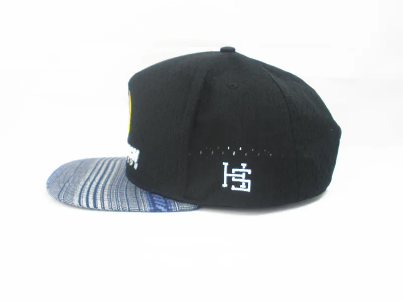 Сетка Вышивка Плоские Края Snapback Крышка С Модой Законопроект