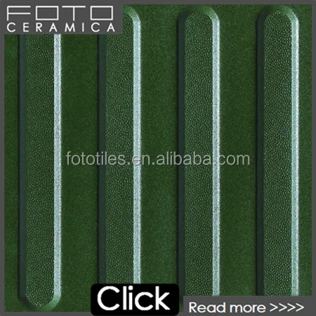 Уличная квадратная керамическая напольная плитка из Зеленого Фарфора, плитка для мощения, линейный дизайн