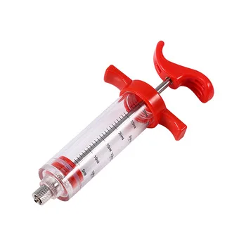 Plastic Meat Kroger Seasoning Syringe Stainless Needle Marinade Sauce Injector