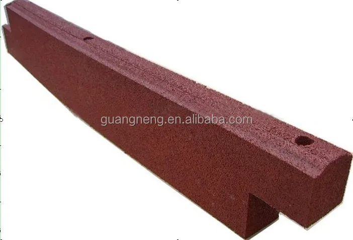 Exterior garden rubber border/rubber rump/rubber safety edge
