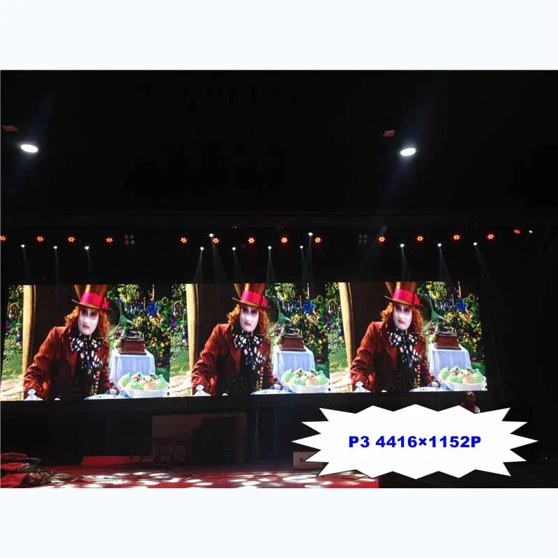 China Manufacturer FULL Color Customized smd p3 Led Display Screen for indoor advertising